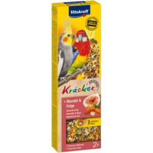 Vitakraft Großsittich Kräcker 4x2er Mandel-Feige