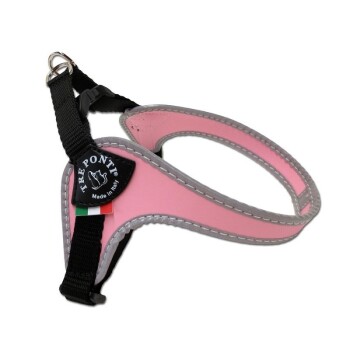 Tre Ponti Geschirr Easy Fit Classic verstellbar pink XS-S
