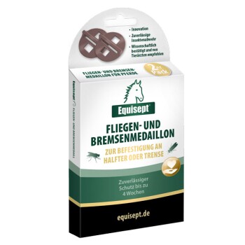 Equisept Fliegen- und Bremsenmedaillon 2 Stück