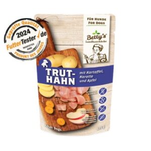 Betty's Landhausküche Frischebeutel Truthahn & Kartoffel 10x125 g