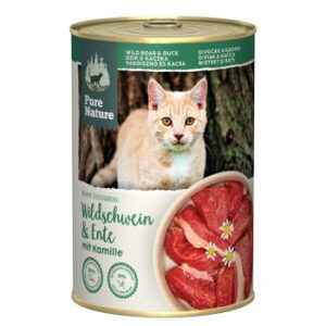 Pure Nature Adult 6 x 400g Wildschwein & Ente