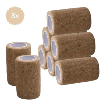 Hufeisenliebe PetPerfekt Bandagen 7,5cm x 4,5m 8 beige