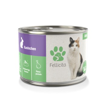 Fellicita Kaninchen pur 6x 200g