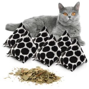 Canadian Cat Company Catnipspielzeug 6x Schmusepyramide Punkte
