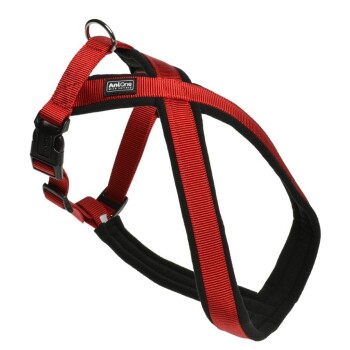 AniOne X-Geschirr Classic rot XS-S