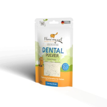I love my cat Dental Pulver - 80g
