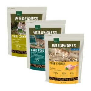 REAL NATURE Wilderness Adult Probierpaket 3x300 g Probierpaket 2