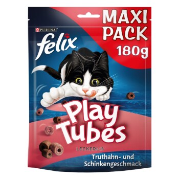 Felix Play Tubes 5x180g Truthahn- und Schinkengeschmack