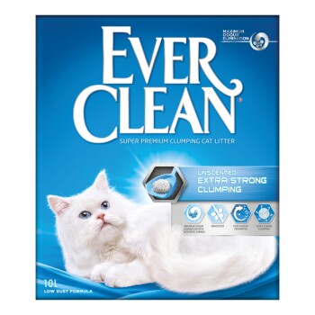 Ever Clean Extra Strong Clumping Katzenstreu, ohne Duft 10 l