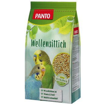 Panto WELLENSITTICHFUTTER MIT PLURAMIN 4x2,5kg