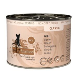 Catz finefood Nassfutter Katze Classic Adult No. 9 Wild 6x200 g