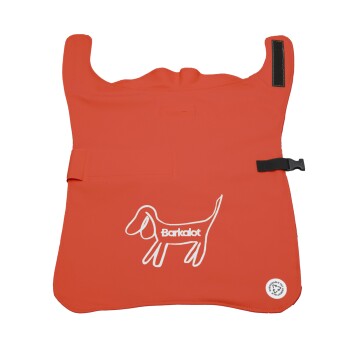 Barkalot Hunderegenmantel aus Upcycled-Stoff