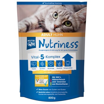 NutriQM Nutriness Adult 6x800g Huhn