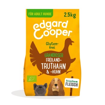 Edgard & Cooper Bio Adult Grandioser Freilandtruthahn und -Huhn 2,5 kg
