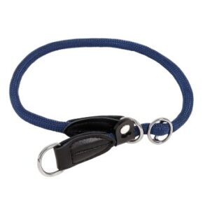 Lionto Hundehalsband, Retrieverhalsband blau L