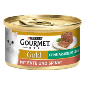 GOURMET Gold Feine Pastete 12x85g Ente und Spinat