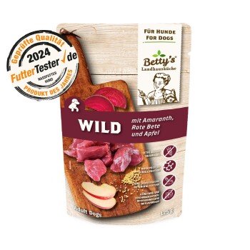 Betty's Landhausküche Frischebeutel Wild & Rote Beete 10x125 g