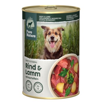 Pure Nature Adult 6x400g Lamm und Rind