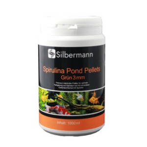Silbermann Spirulina Pond Pellets 3 mm 1 l