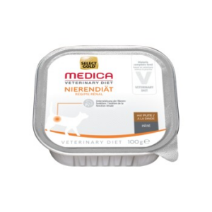 SELECT GOLD Medica Nierendiät 16x100g Pute