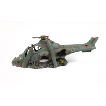 Aquatlantis Aquariendeko Hubschrauber