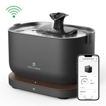 Petlibro WIFI Trinkbrunnen schwarz