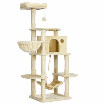 FEANDREA mit Fressnapf Rauchgrau beige