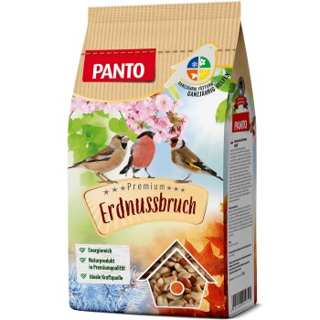 Panto ® ERDNUSSBRUCH HALBE UND GANZE MIT HAUT 5 kg