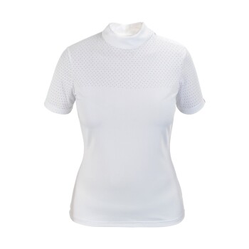 4Riders Turniershirt Saint Tropez weiß 44 - EU
