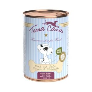 Terra Canis Welpe 6x400g Rind mit Apfel, Karotte und Hagebutte