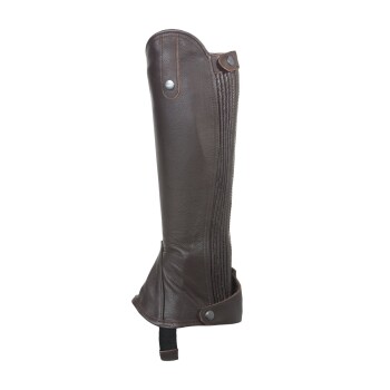 4Riders Chaps Classic kurze Wade braun M - INT