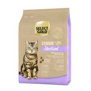 SELECT GOLD Sterilised Senior Geflügel und Reis 2,5 kg