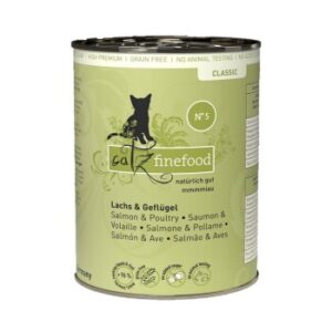 Catz finefood Nassfutter Katze Classic Adult No. 5 Lachs 6x400 g