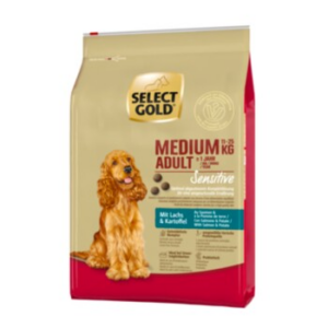 SELECT GOLD Sensitive Adult Medium Lachs und Kartoffel 4 kg