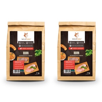 Wildfang ® Adult Trockenfutter mit Huhn 2x6 kg