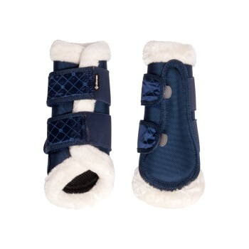 4Horses Gamaschen Soft Protect Mesh navy L