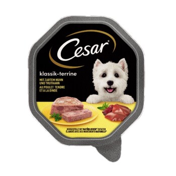Cesar Klassiker 14x150g Huhn und Truthahn