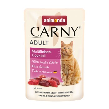 animonda Carny Nassfutter Katze Adult Multifleisch Cocktail 12x85 g