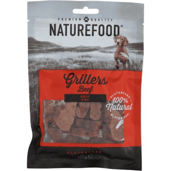 NATUREFOOD Grillers 3x100g Rind & Kalb