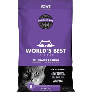WORLD'S BEST Cat Litter Multiple Lavendel 6,35 kg