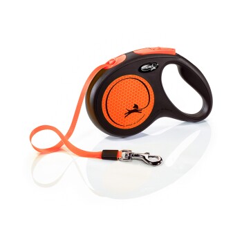 Flexi New Neon Gurt orange M