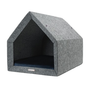 Rexproduct Pethome 2.0 dunkelgrau anthrazit/ blau S