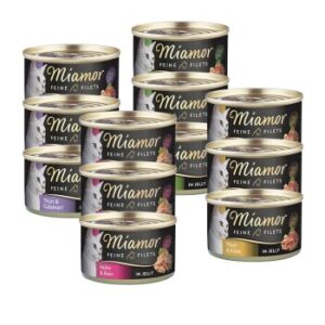 Miamor Feine Filets in Jelly Mixpaket 12x100g Mixpaket 2