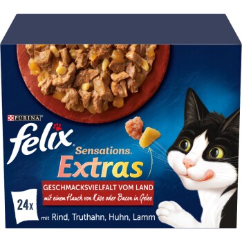 Felix Sensations Extras Gelees 24x85g