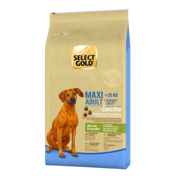 SELECT GOLD Sensitive Adult Maxi Ente und Kartoffel 12 kg