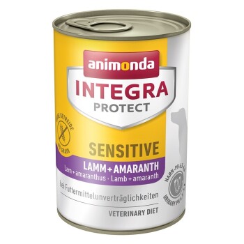 animonda Integra Protect Sensitive 6x400g Lamm und Amaranth