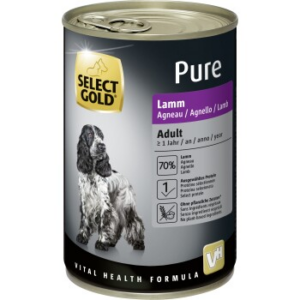 SELECT GOLD Pure Adult Lamm 12x400 g