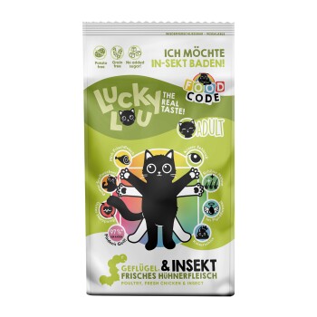 Lucky Lou Food Code Adult Geflügel und Insekten 340 g