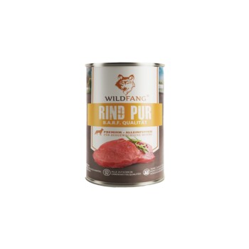 Wildfang ® Nassfutter Rind pur BARF 400 g