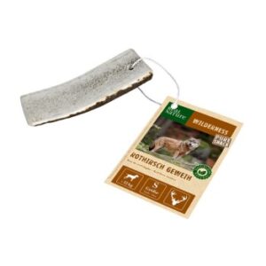 REAL NATURE WILDERNESS Rothirsch Geweih-Snack halb S